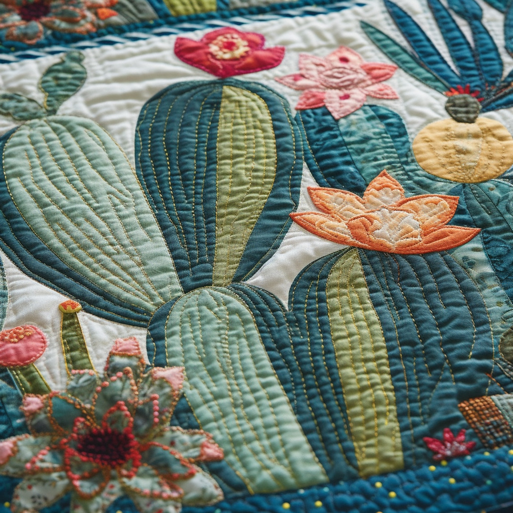 The Art Of Cactus Appliqu A Step By Step Guide For Stunning Fabric